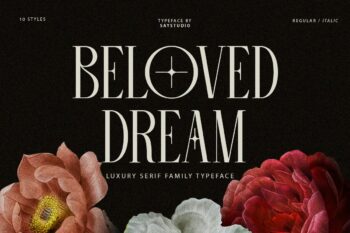 luxury serif family font