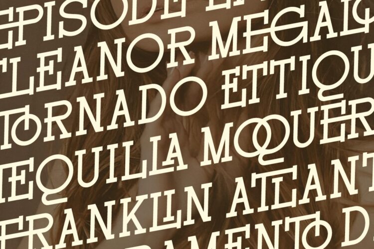 Modern Ligatures Slab Serif Font