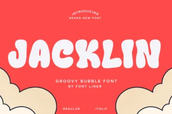 Jacklin - Groovy Bubble Font