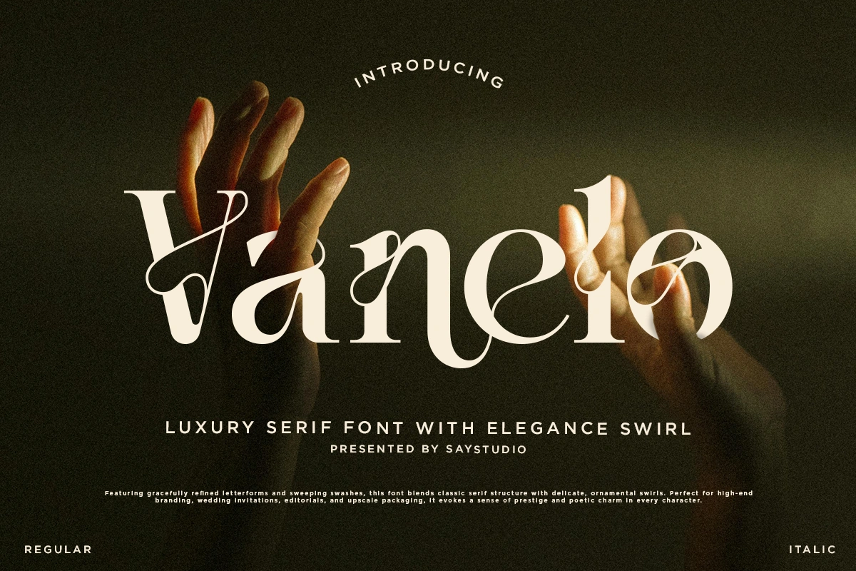 Vanelo - Serif Font