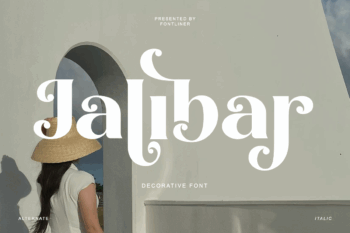 Jalibar - Decorative Font