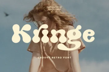 Kringe - Groovy Retro Font