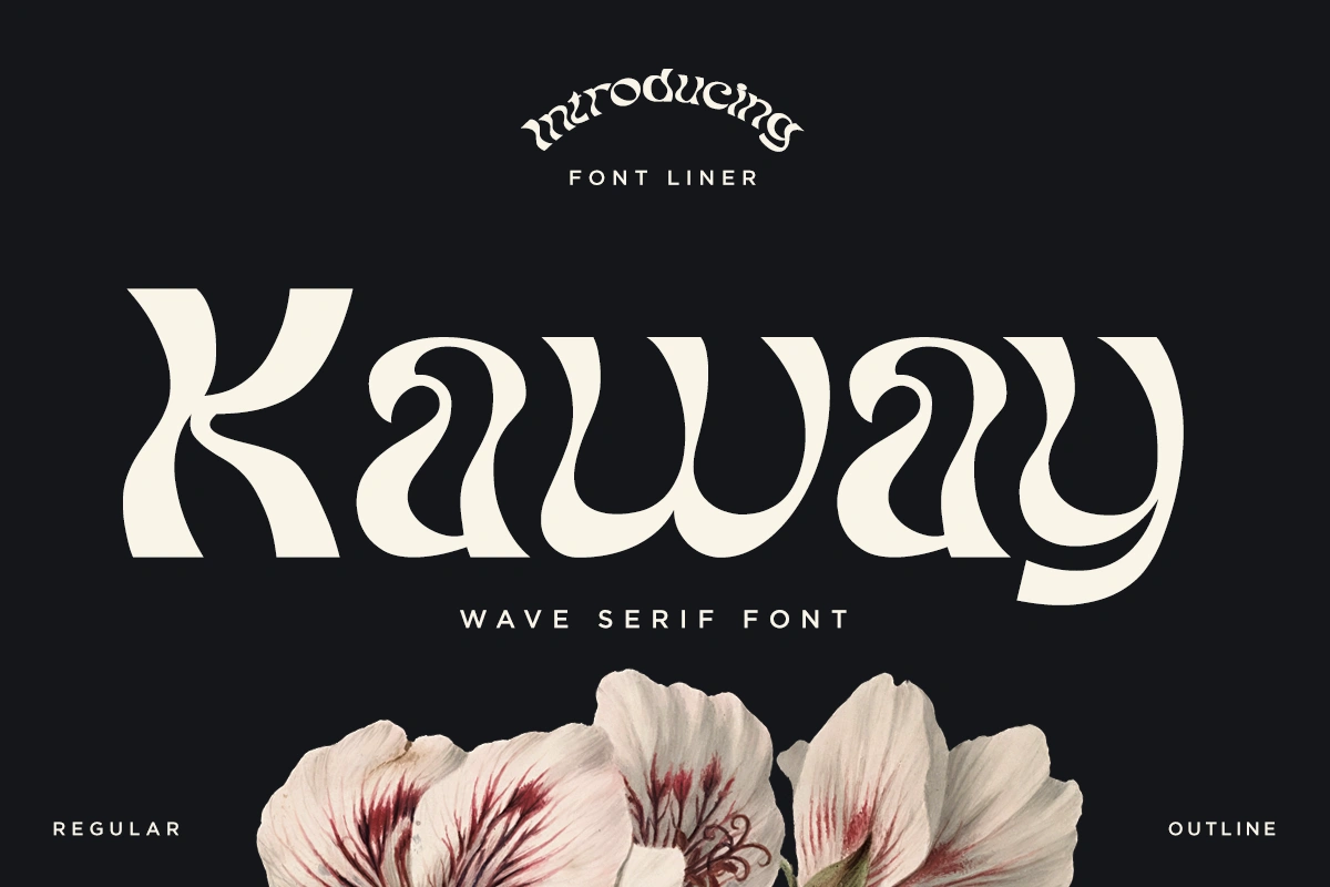 Kaway - Wave Serif Font