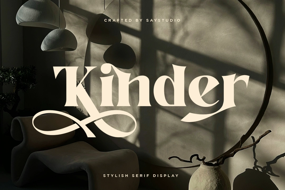 Kinder - Serif Font