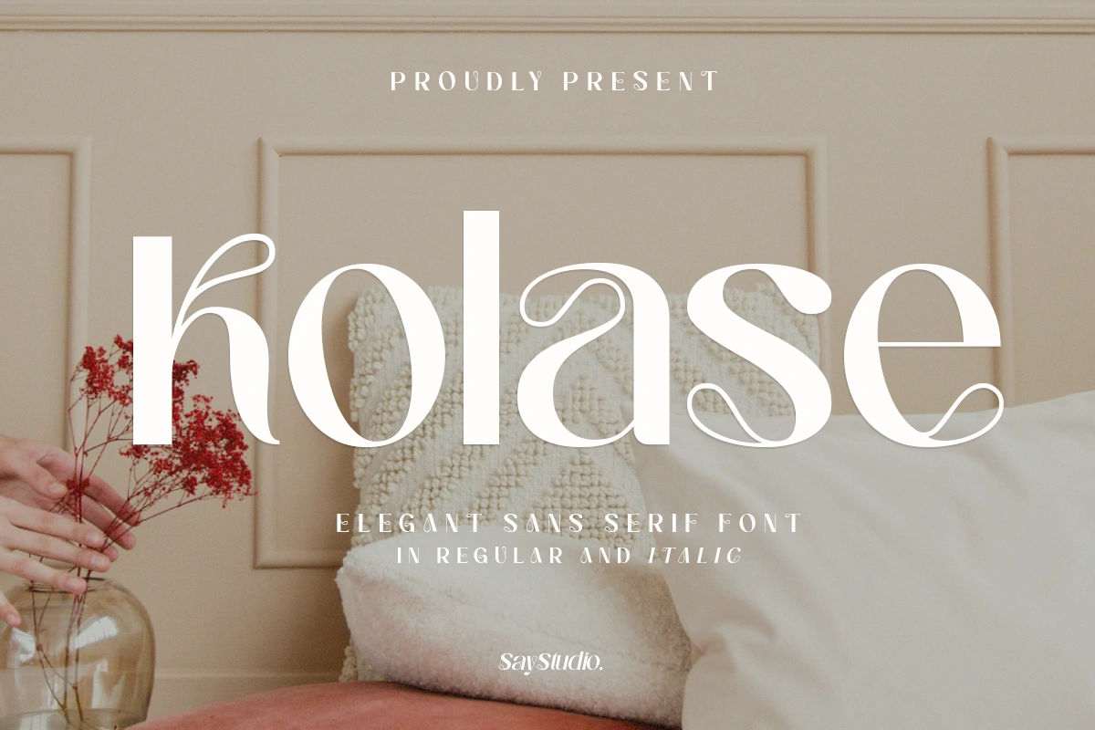 Kolase - Sans Serif Font