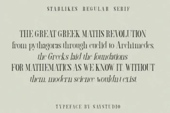 Starlikes