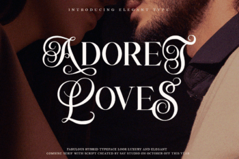 Adoret Loves - Elegant Serif Font