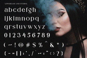 elegant serif font