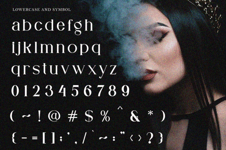 elegant serif font
