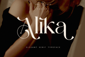 Alika - Elegant Serif Typeface