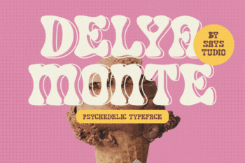 Delya Monte-Display Font