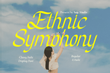 Ethnic Symphony - Display Font