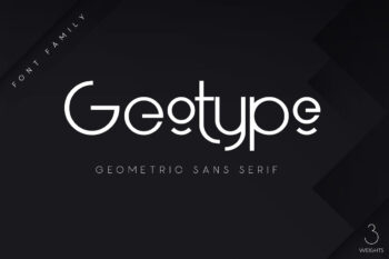 Geotype -  Sans Serif Font