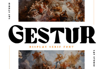 Gestur - Display Font