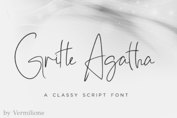 Gritte Agata - Script Font