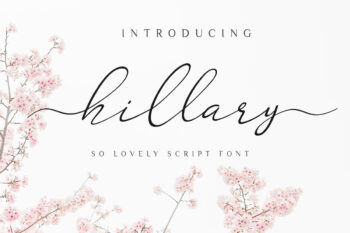 Hillary - Script Font
