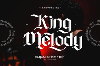 King Melody - Display Font