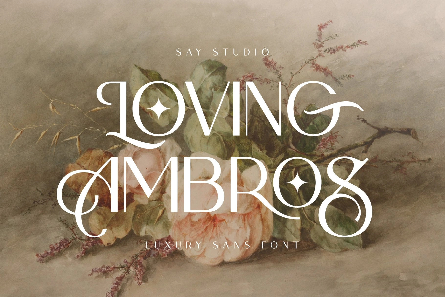 Loving Ambros - Sans Serif Font