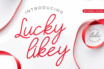 Lucky Likey - Script Font