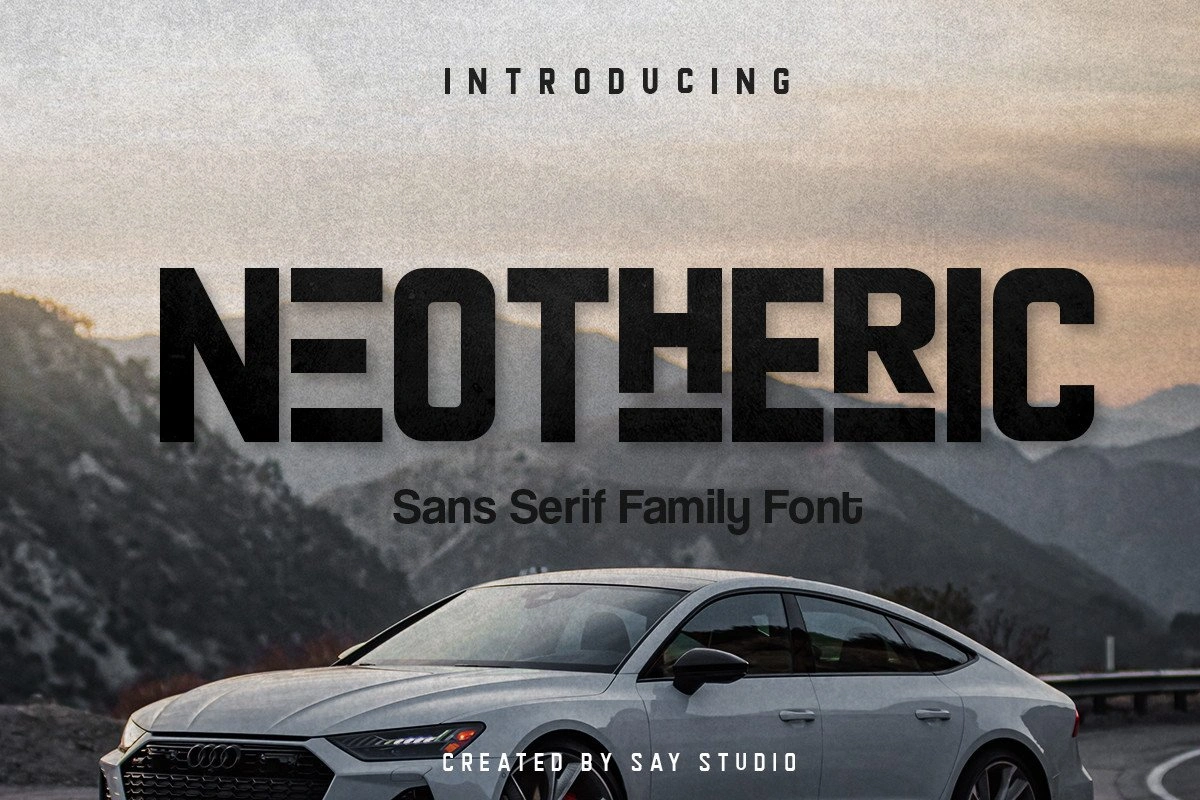 Neotheric - Strong Sans Serif
