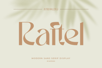 Raftel - Sans Serif Font