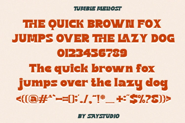 Tumble Mellost