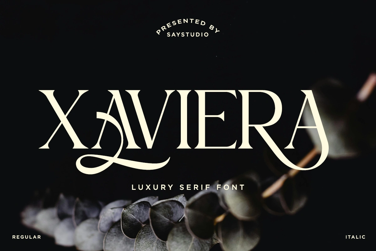 Xaviera - Serif Font