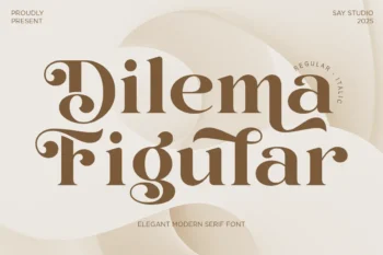 Dilema Figular - Elegant Modern Font