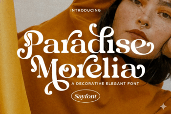 Paradise Morelia - Decorative Elegant Font