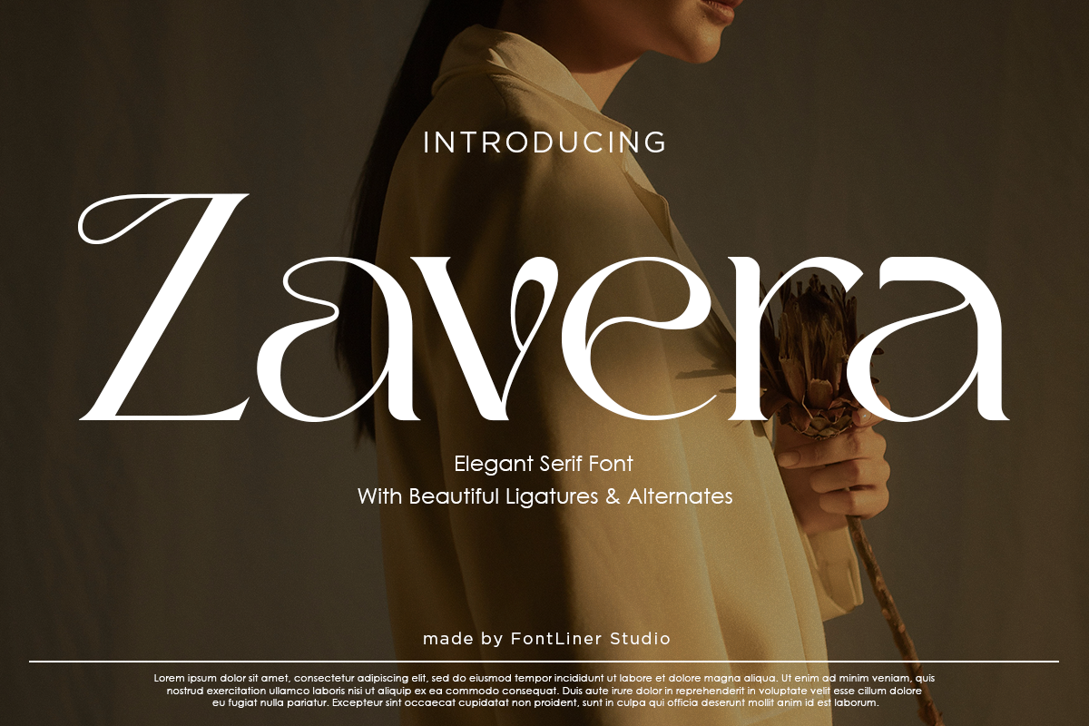 Zavera - Elegant Serif Font