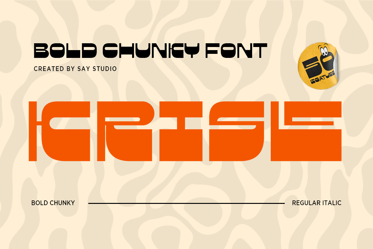 Krisle - Bold Chunky Font