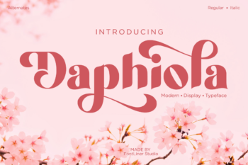 Daphiola - Modern Display Typeface