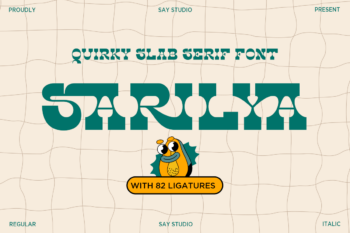 Sarilya - Quirky Slab Serif