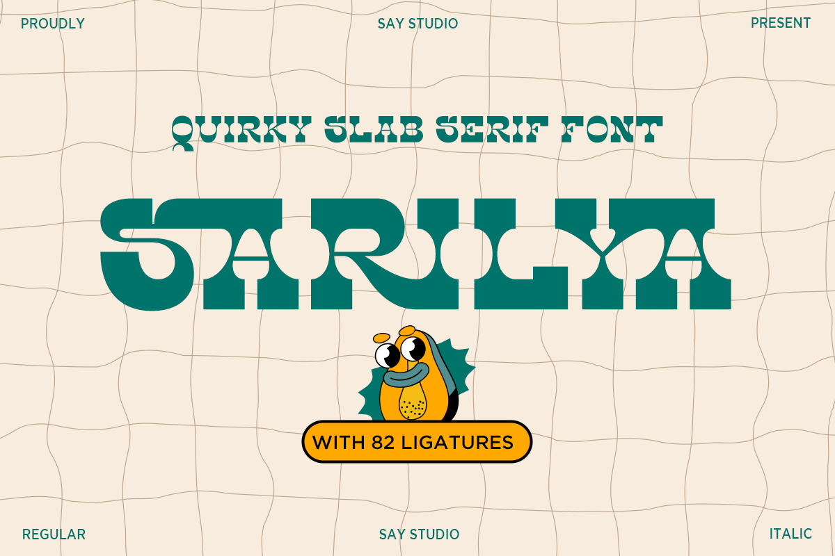 Sarilya - Quirky Slab Serif