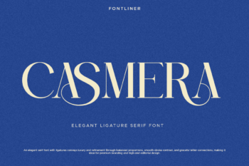 Casmera - Elegant Ligature Serif Font
