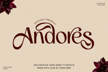 Andores - Decorative Sans Serif