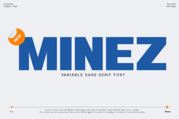 Minez - Variable Sans