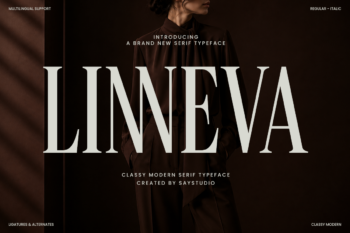 Linneva - Modern Serif Typeface