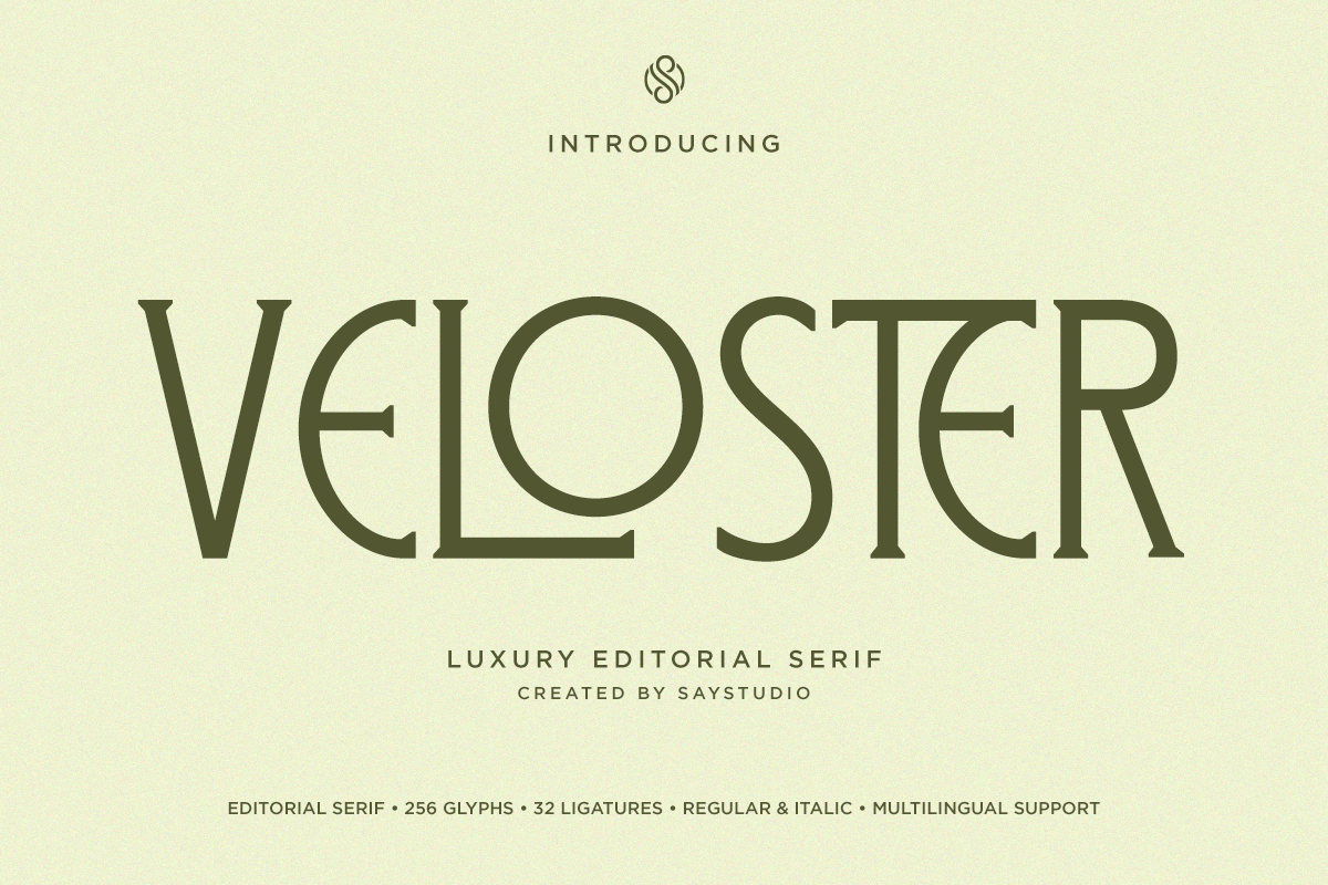 Veloster - Luxury Editorial Serif