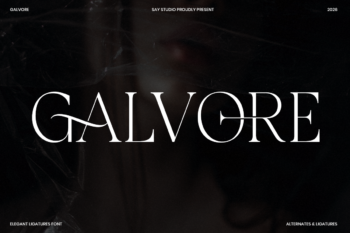 Galvore - Elegant Ligatures Font