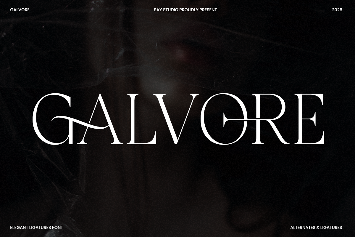 Galvore - Elegant Ligatures Font
