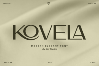 Kovela - Modern Elegant Font